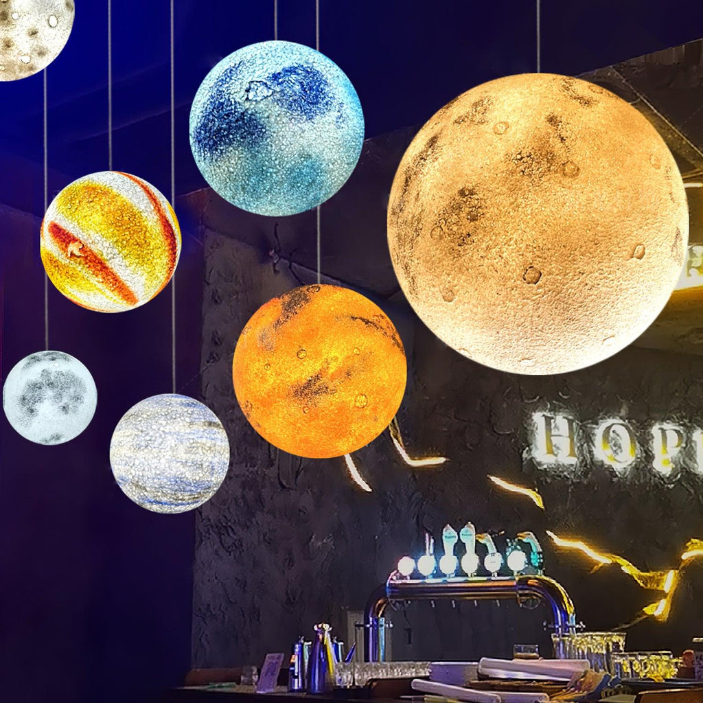 Galenaria Resin Pendant Light-Moonnatur