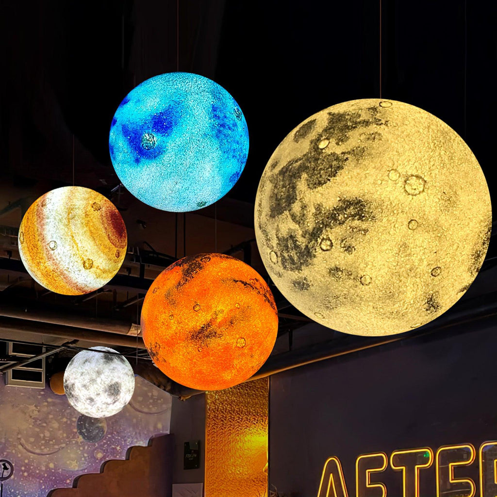 Galenaria Resin Pendant Light-Moonnatur