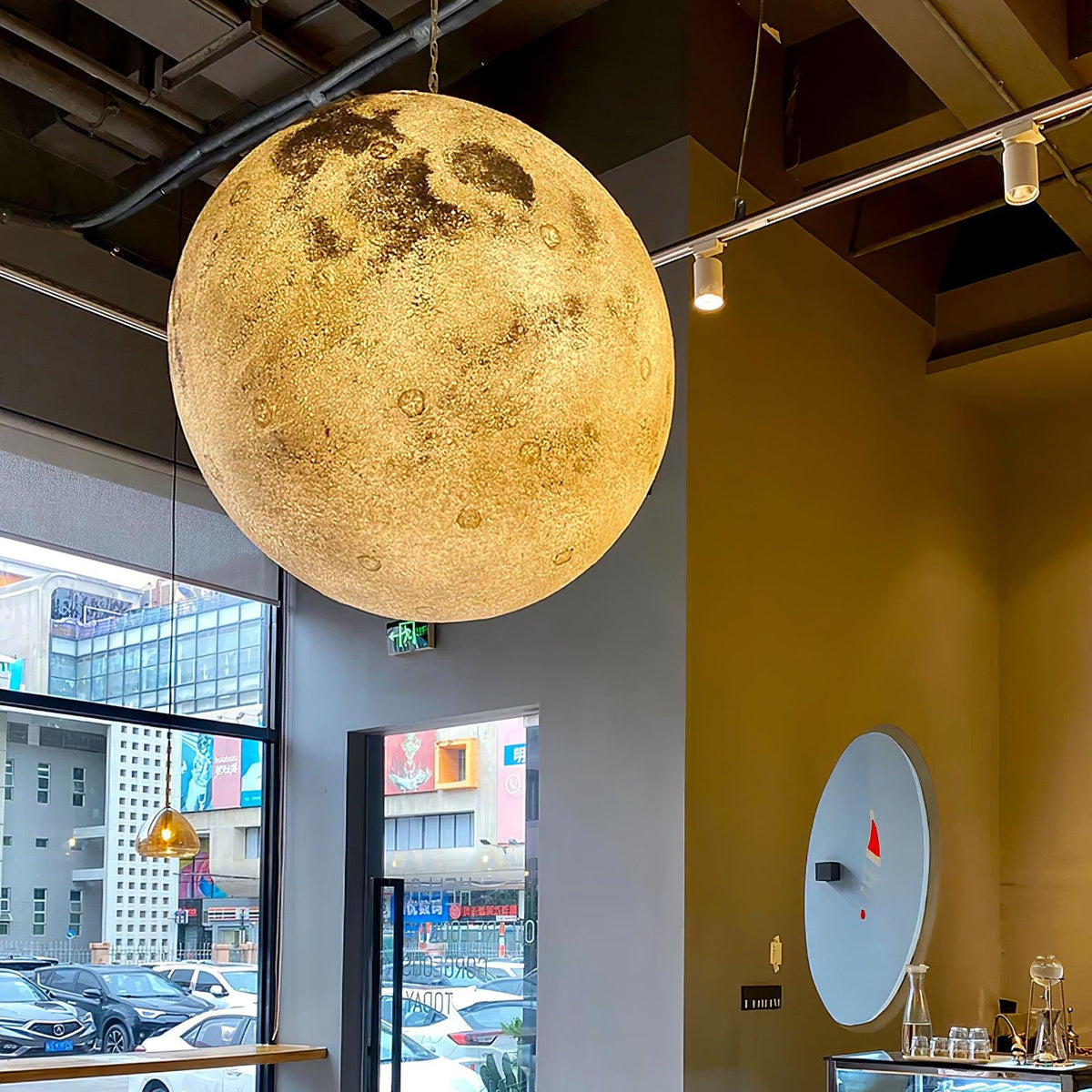 Galenaria Resin Pendant Light-Moonnatur