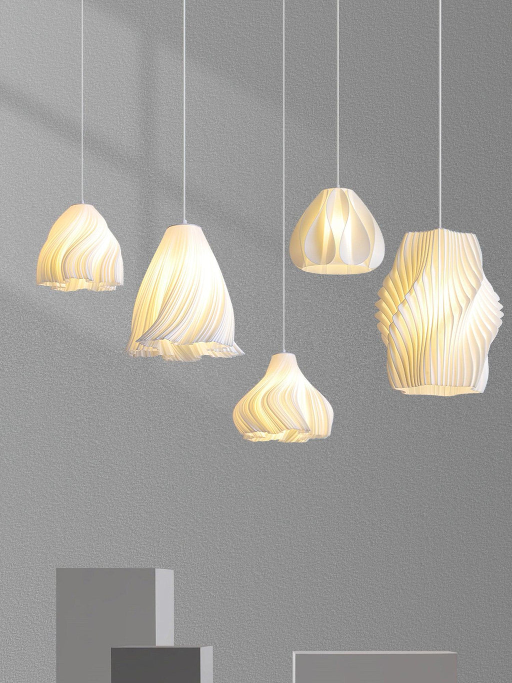 Cardenaria Acrylic Pendant Light-Moonnatur