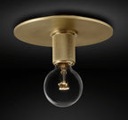 Hresora Glass Ceiling Light-Moonnatur