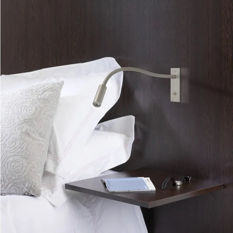 Vynex Minimalist Reading Adjustable Spotlight Wall Lamp - Neutralighting