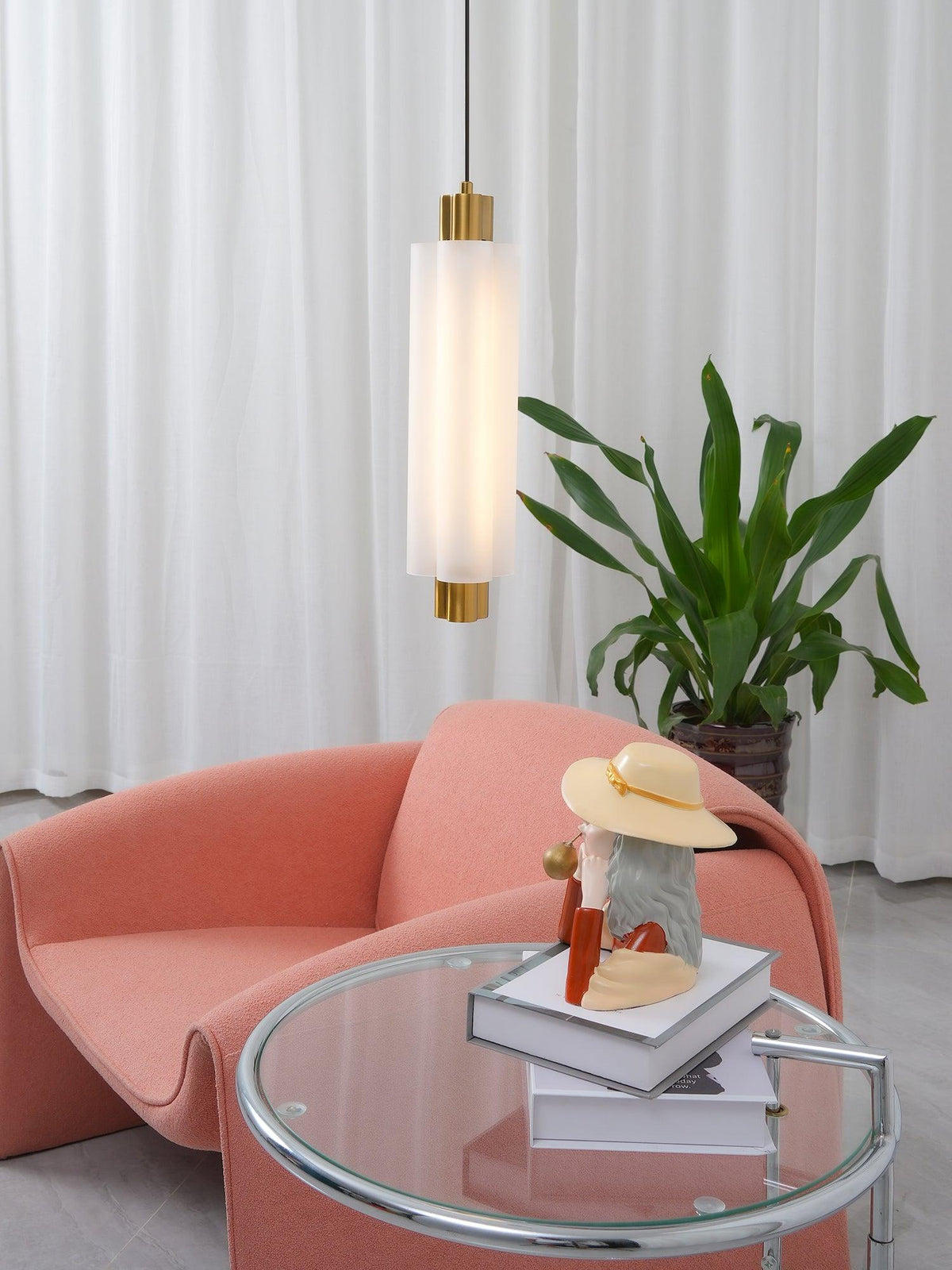 Erdeneth Acrylic Pendant Light-Moonnatur