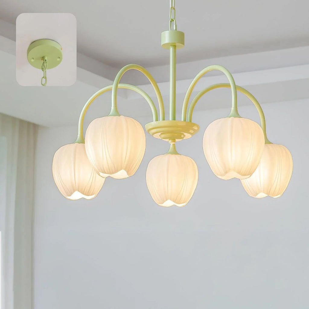 Barrowina Glass Chandelier-Moonnatur