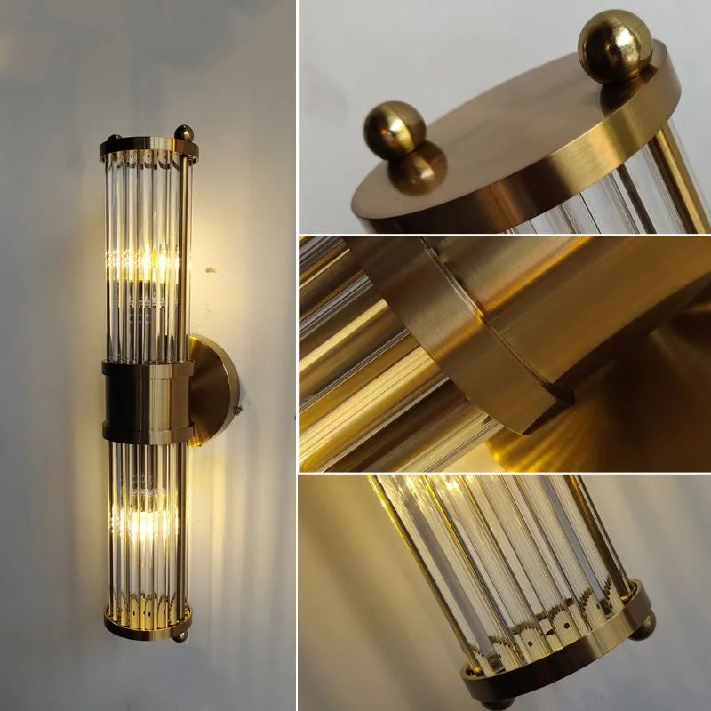 Brenelwyn Glass Wall Light-Moonnatur