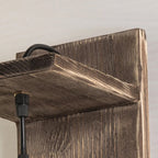 Weldenaria Pine Wood Wall Light-Moonnatur