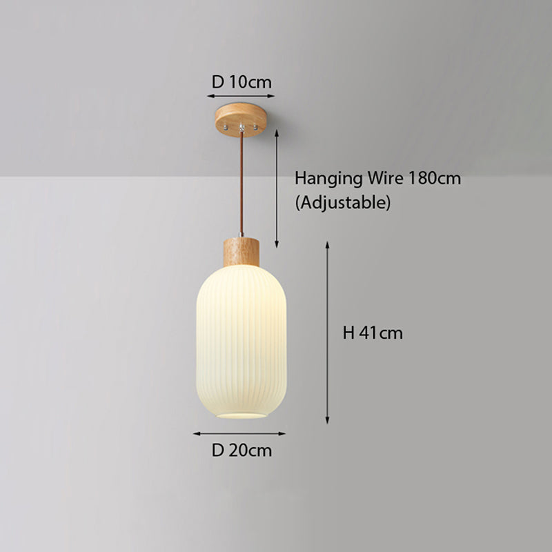 Avrenwyn Glass Pendant Light-Moonnatur