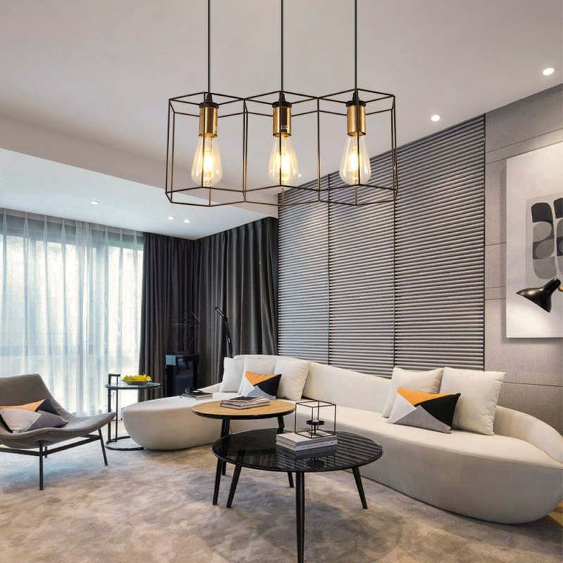 Brenelenis Metal Pendant Light-Moonnatur