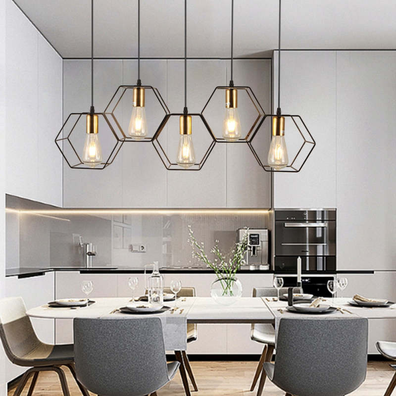Brenelenis Metal Pendant Light-Moonnatur