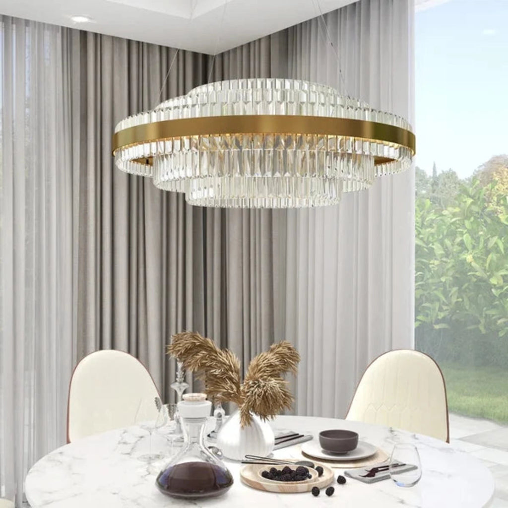 Barroweth Crystal Chandelier-Moonnatur