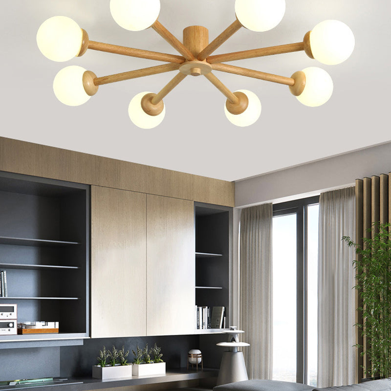 Baldenwynne Glass Ceiling Light-Moonnatur