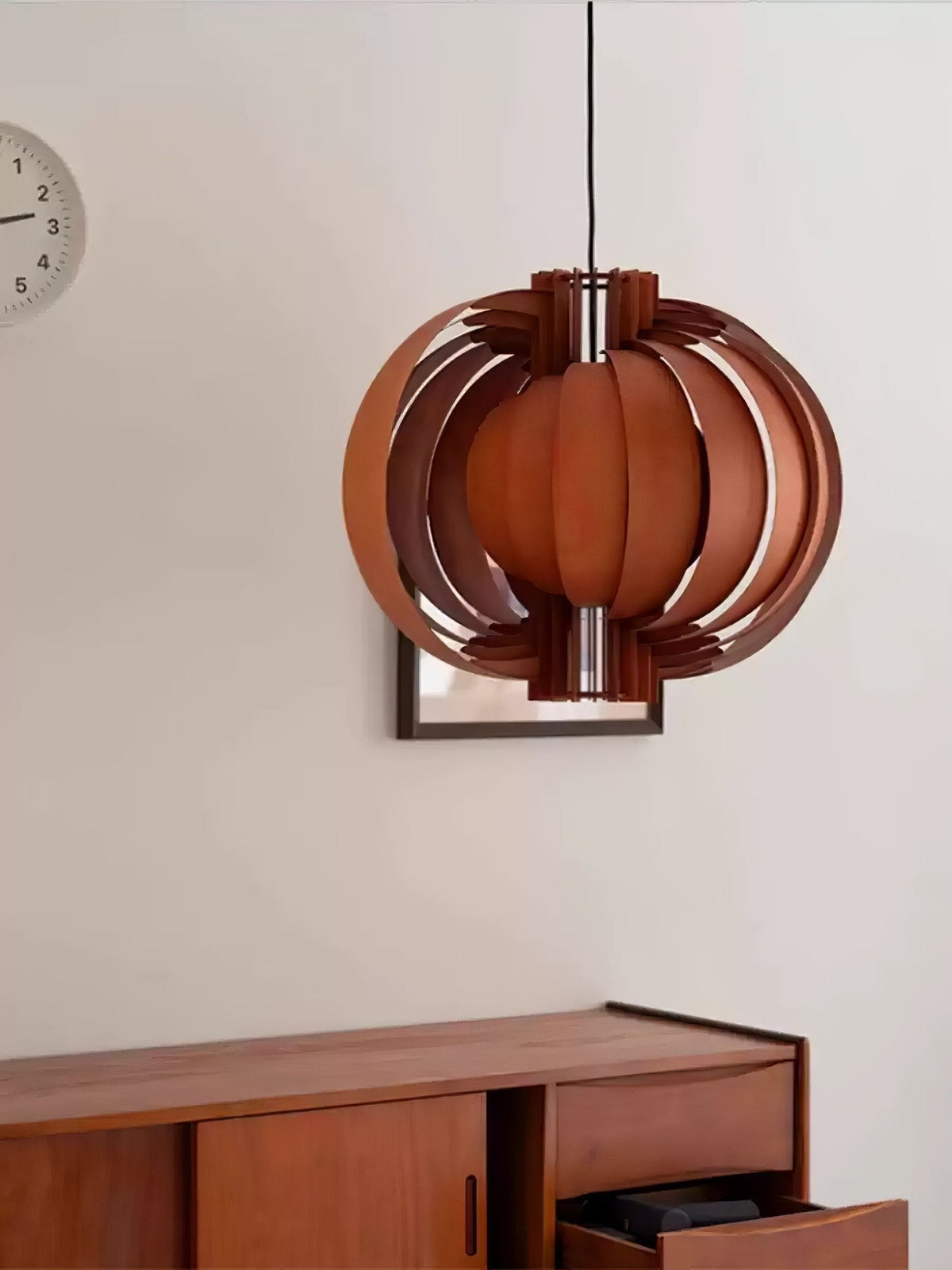 Merlenenna Wood Pendant Light-Moonnatur