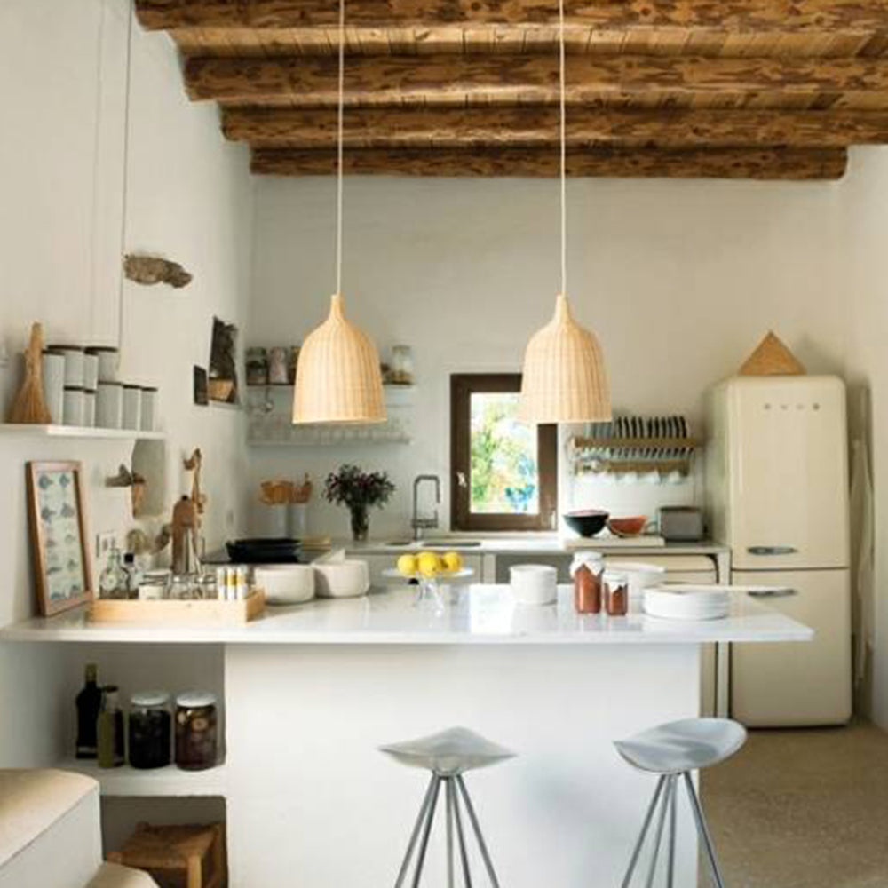 Yarrelaria Bamboo Pendant Light-Moonnatur
