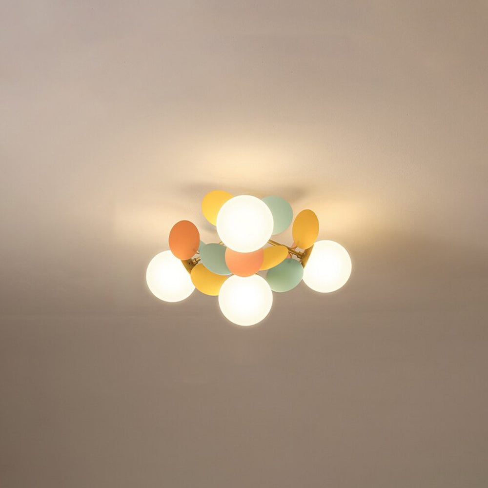 Faldenley Glass Chandelier-Moonnatur