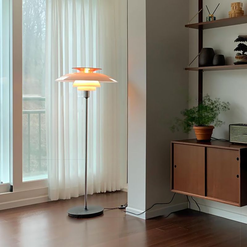 Ulvenbrook Acrylic Floor Lamp-Moonnatur