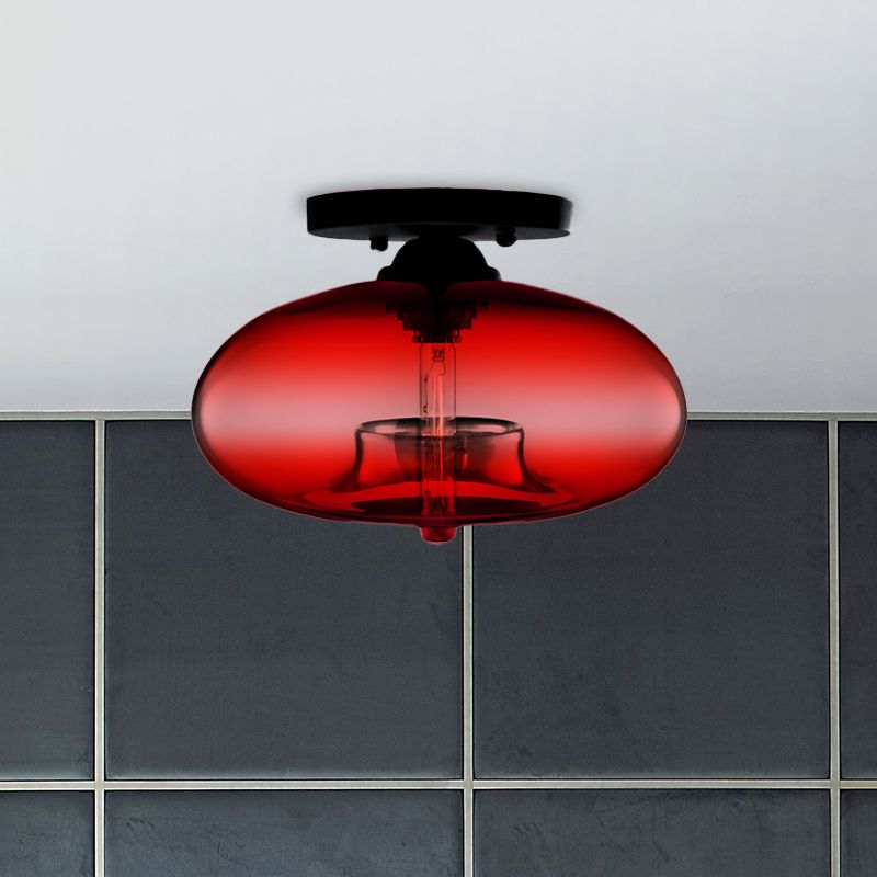 Orenelis Glass Ceiling Light-Moonnatur