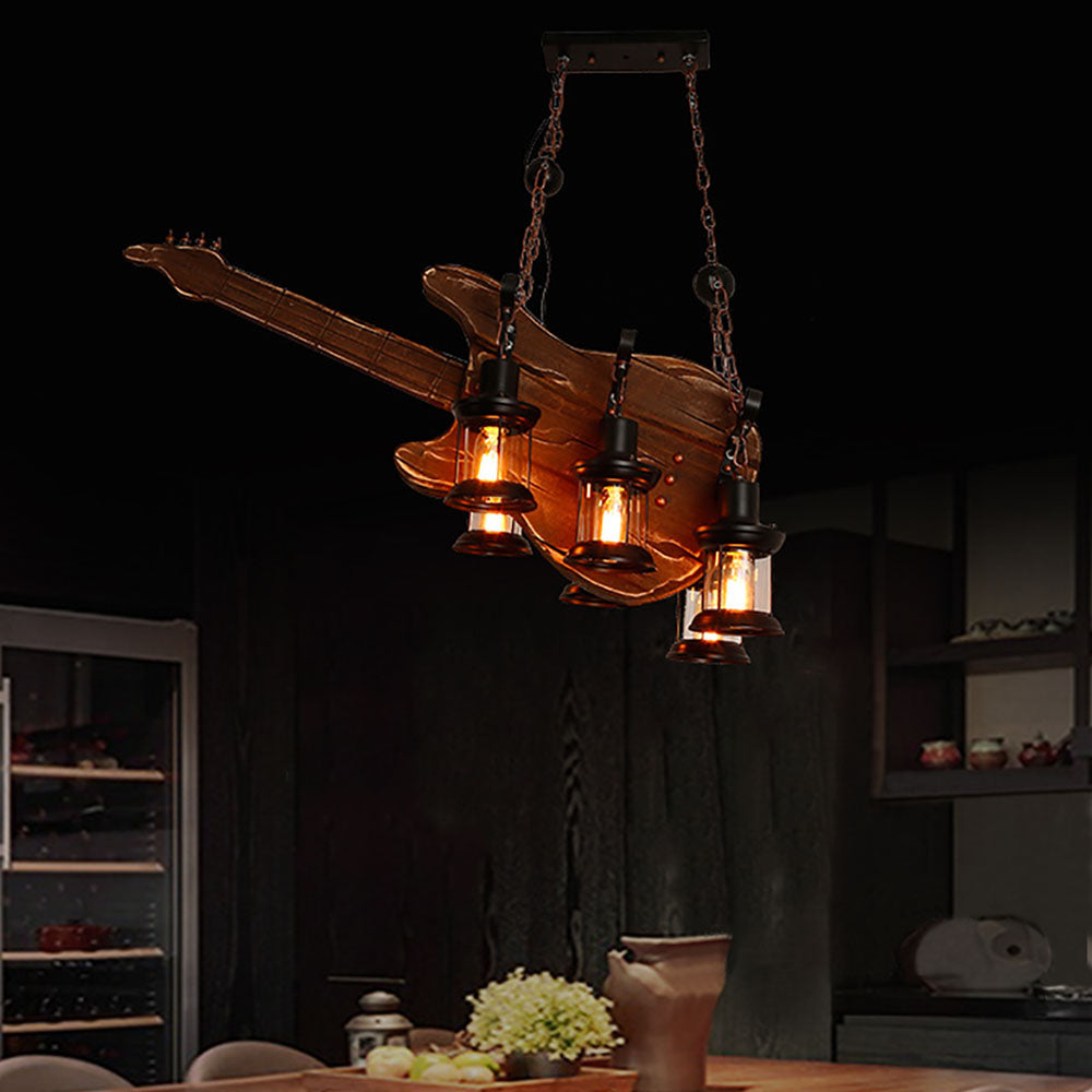 Urenwren Pine Wood Pendant Light-Moonnatur