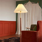 Gildencove Fabric Floor Lamp-Moonnatur