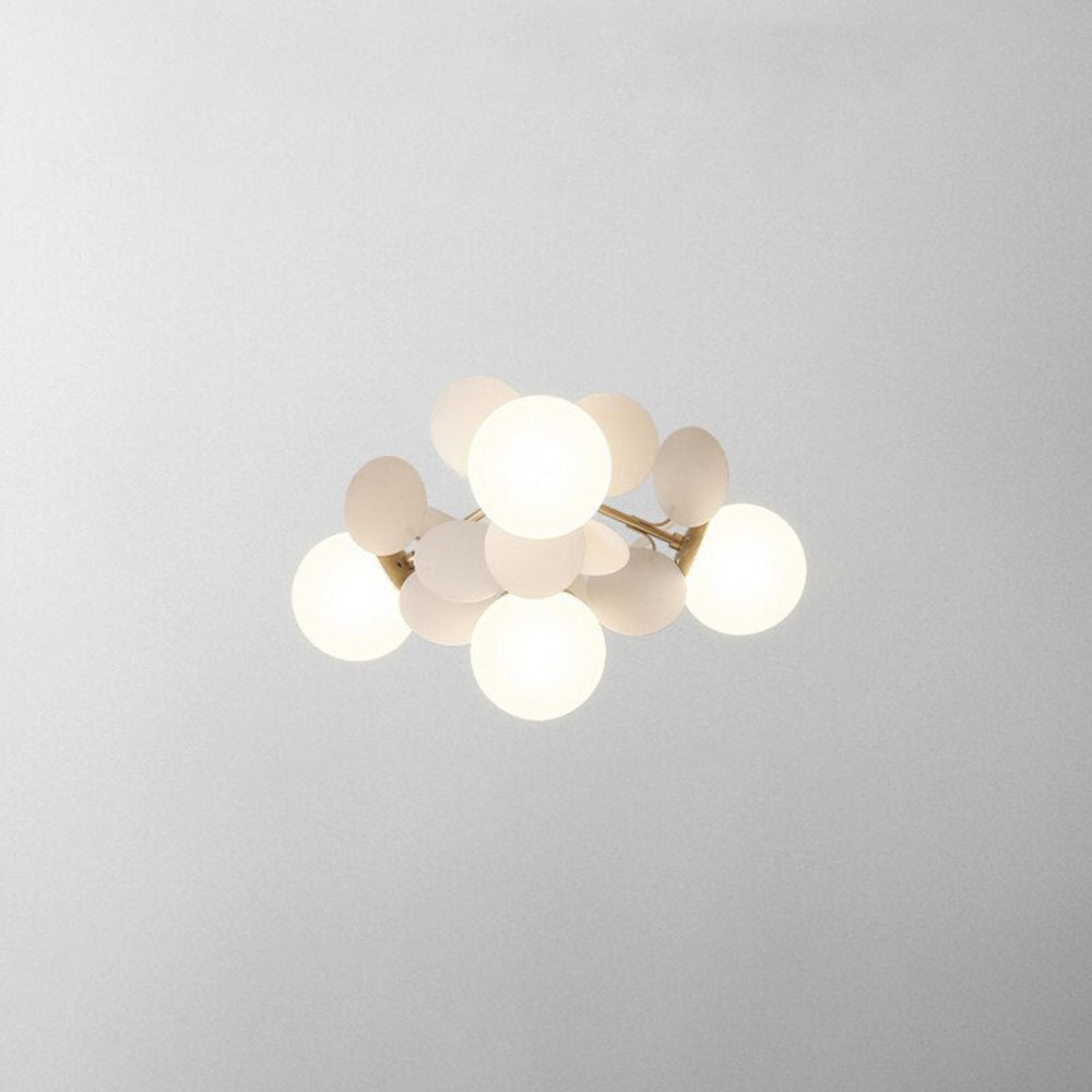 Faldenley Glass Chandelier-Moonnatur