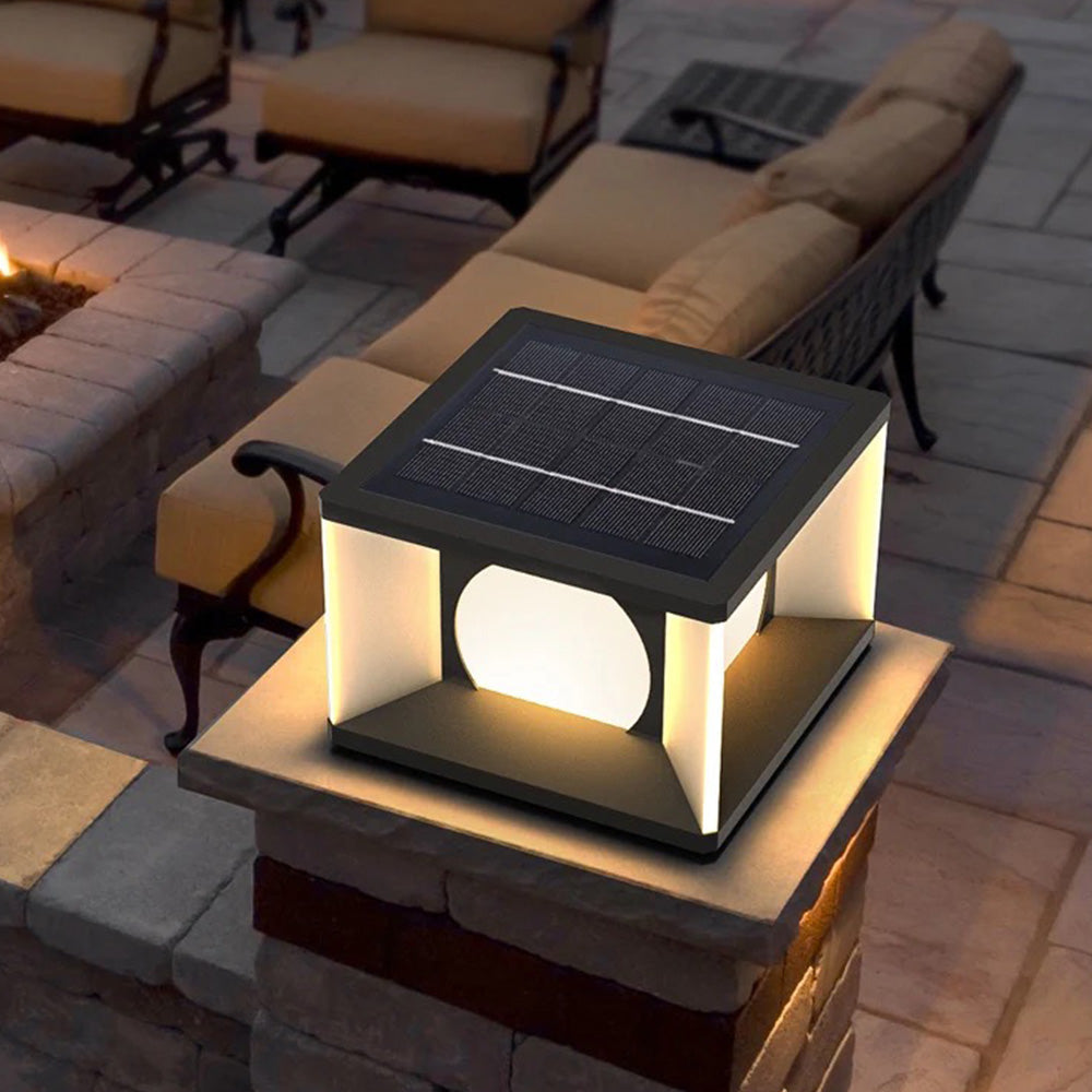 Nethenevia Metal Post Light-Moonnatur