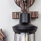 Verrenelia Pine Wood Wall Light-Moonnatur