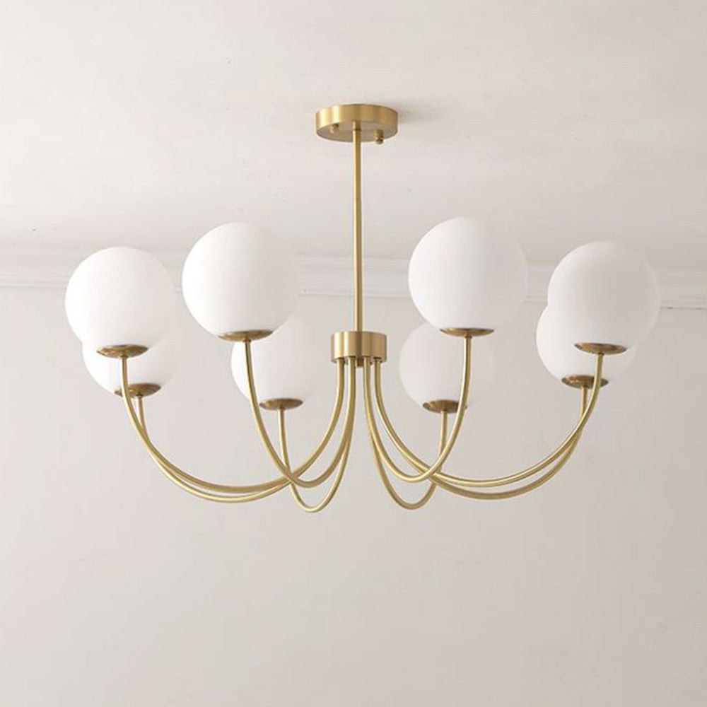 Nethenenelle Glass Chandelier-Moonnatur
