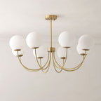 Nethenenelle Glass Chandelier-Moonnatur