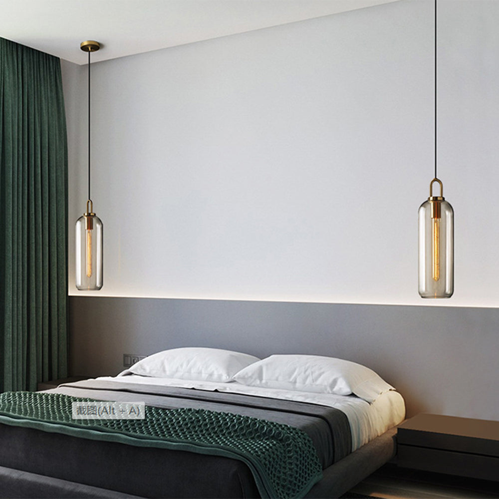 Ambeleth Glass Pendant Light-Moonnatur