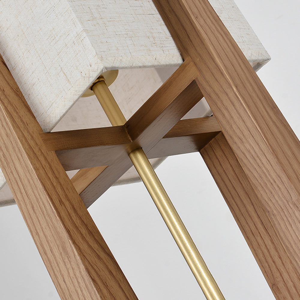 Veyrenaria Fabric Floor Lamp-Moonnatur