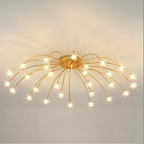 Lorreniel Glass Ceiling Light-Moonnatur