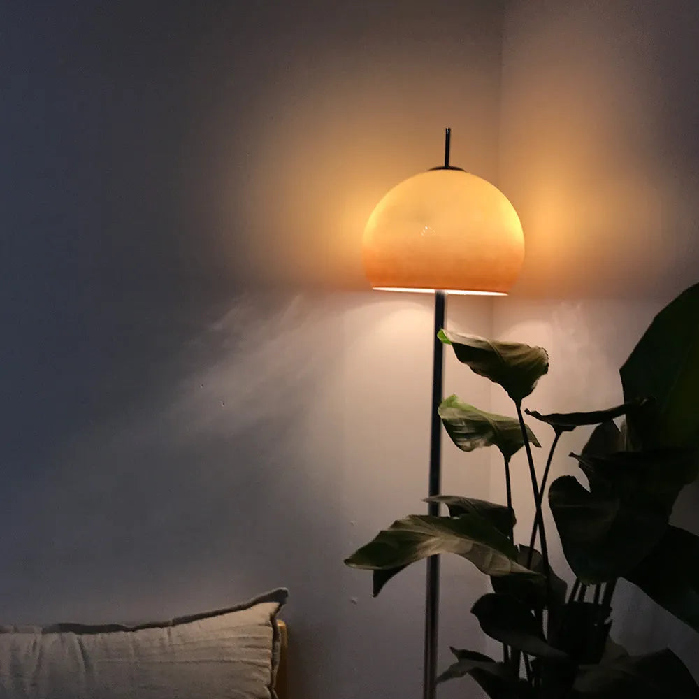 Merreneris Glass Floor Lamp-Moonnatur