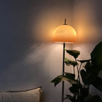 Merreneris Glass Floor Lamp-Moonnatur