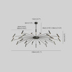 Penrelheath Metal Chandelier-Moonnatur