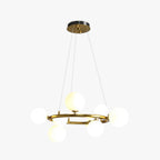 Nardenora Glass Chandelier-Moonnatur
