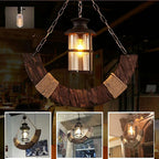 Valdenrose Pine Wood Pendant Light-Moonnatur