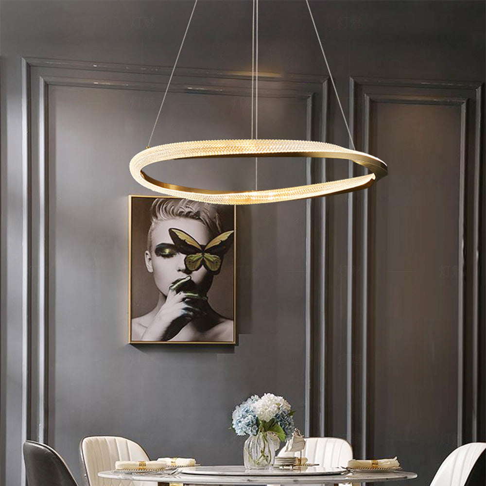 Meldenora Acrylic Pendant Light-Moonnatur