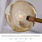 Laderwyn Glass Pendant Light-Moonnatur