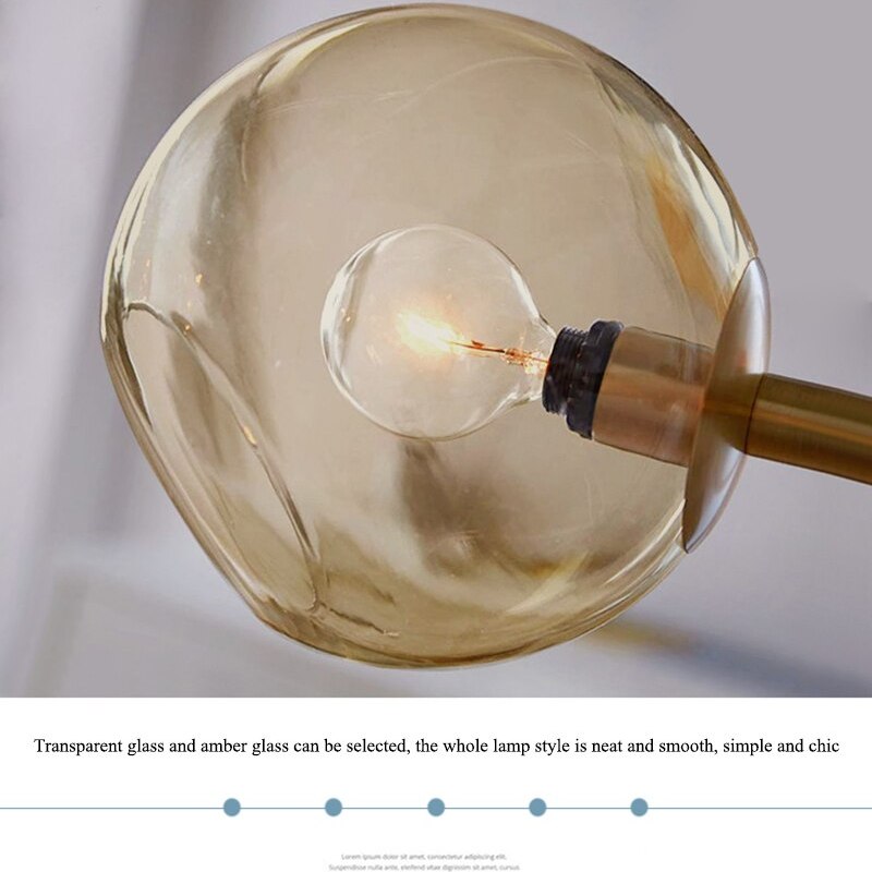 Laderwyn Glass Pendant Light-Moonnatur