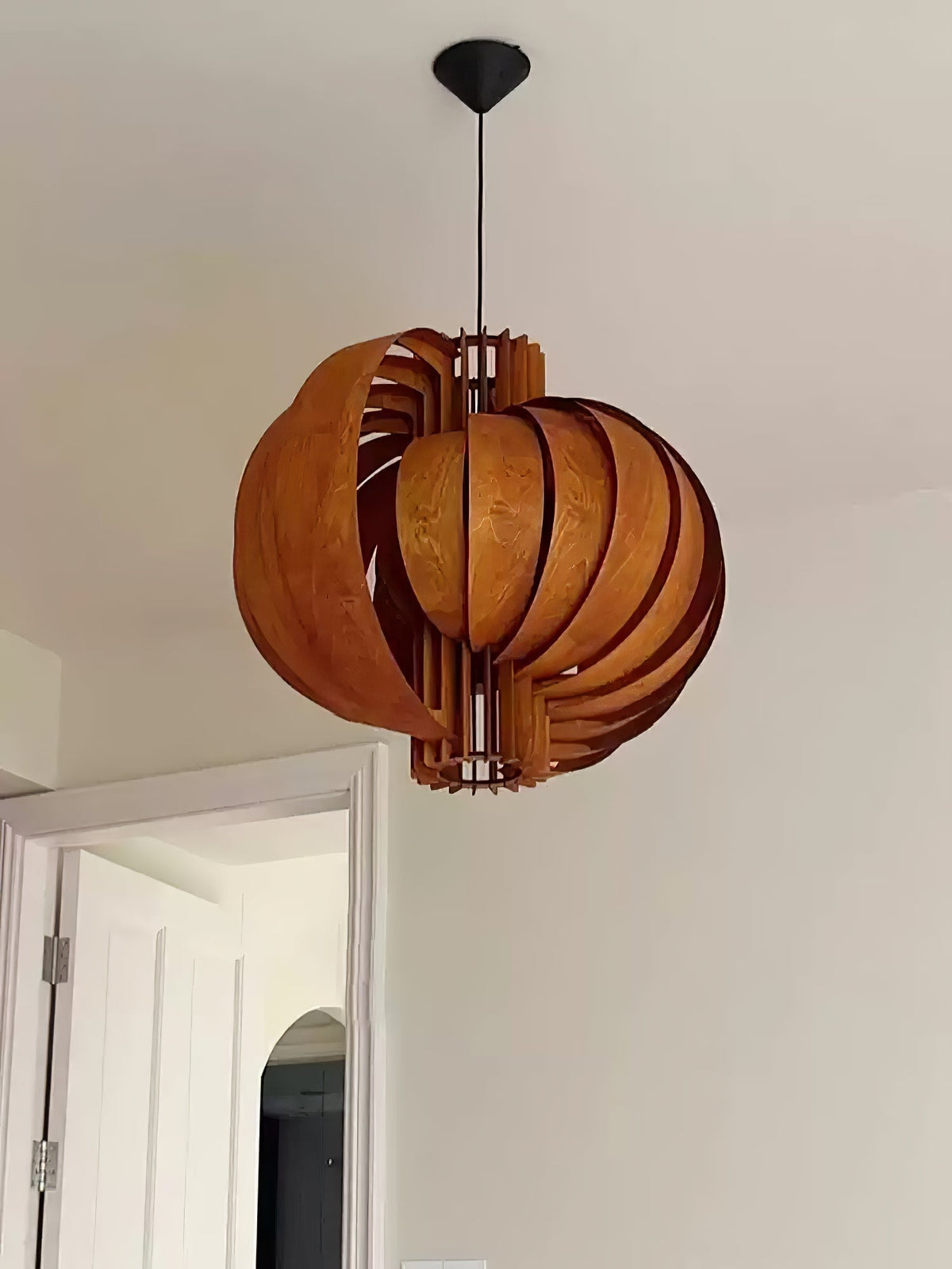 Merlenenna Wood Pendant Light-Moonnatur