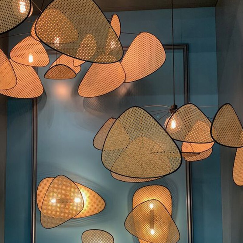 Tardengrove Rattan Pendant Light-Moonnatur