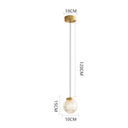 Denelwick Glass Pendant Light-Moonnatur