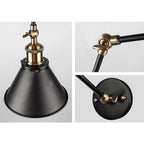 Erlenfield Metal Wall Light-Moonnatur