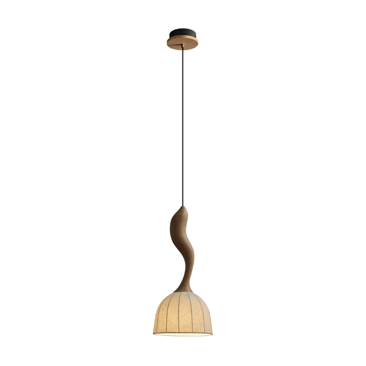 Perrinlyn Wood Pendant Light-Moonnatur