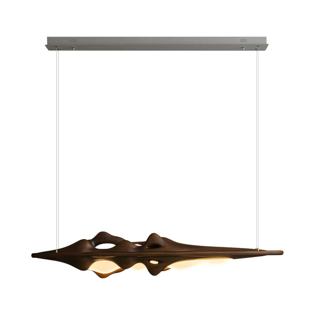 Vesparia Wood Pendant Light-Moonnatur
