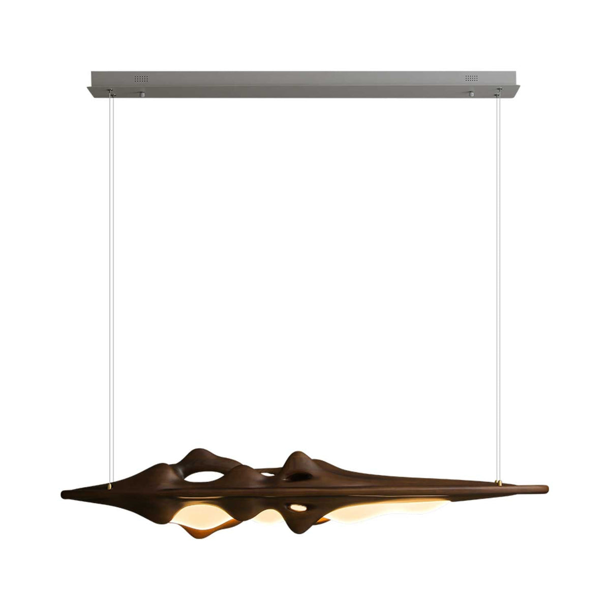 Vesparia Wood Pendant Light-Moonnatur