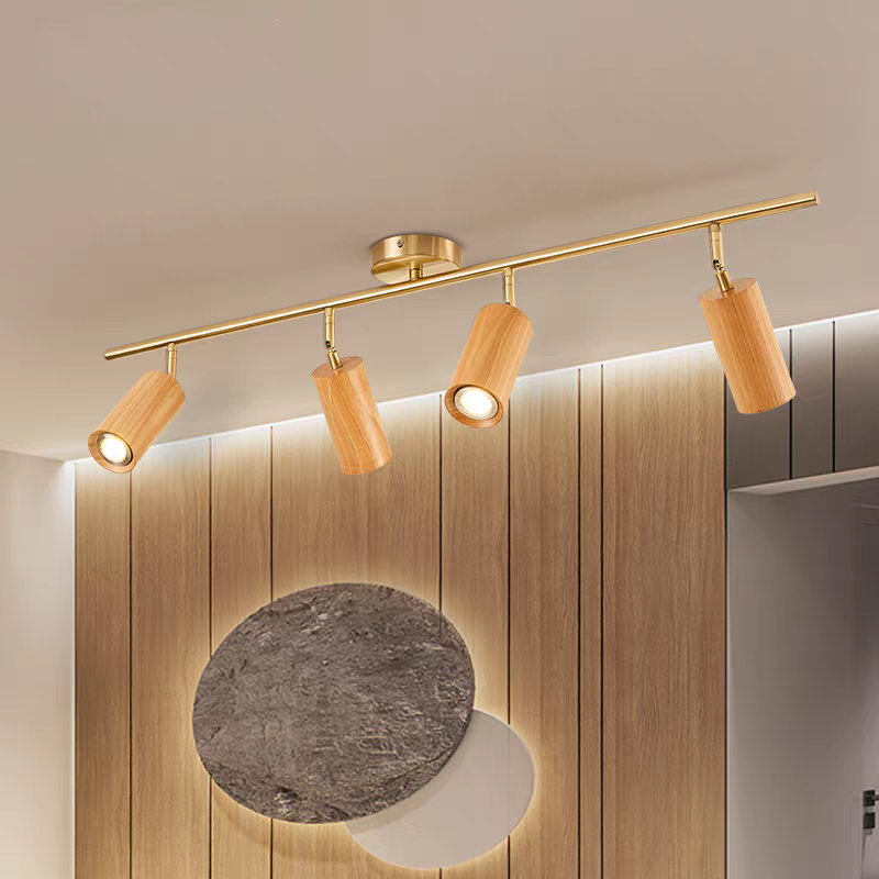 Alverin Wood Track Light-Moonnatur