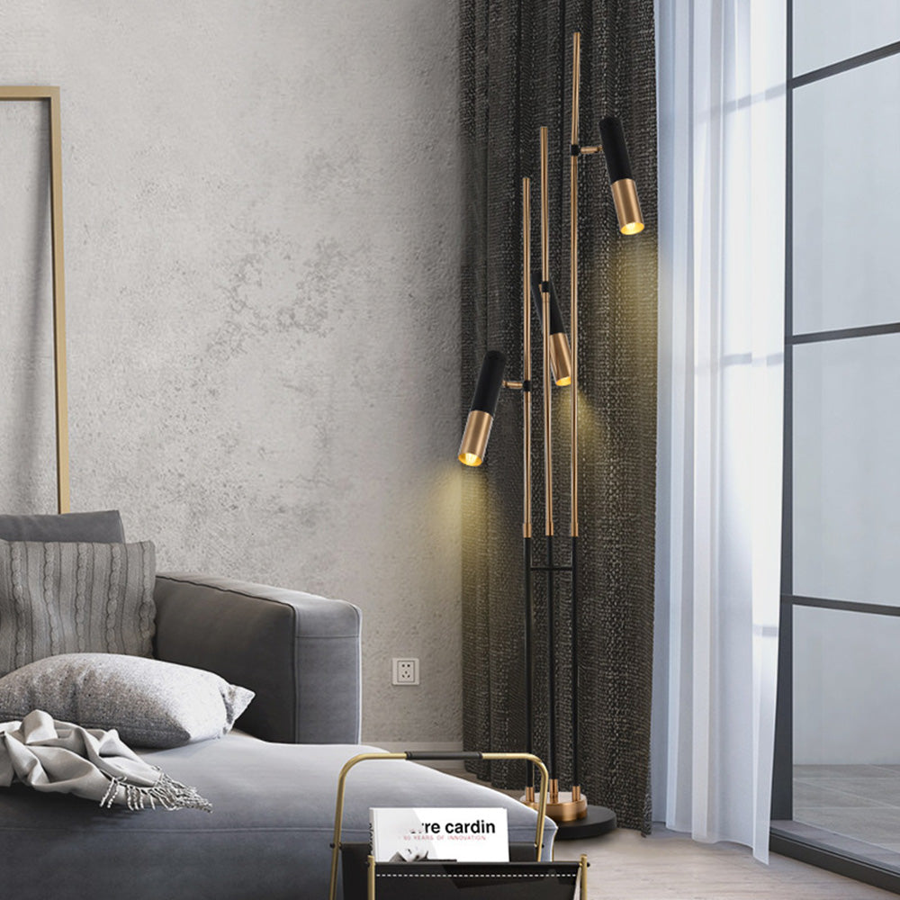 Ulvenrose Metal Floor Lamp-Moonnatur