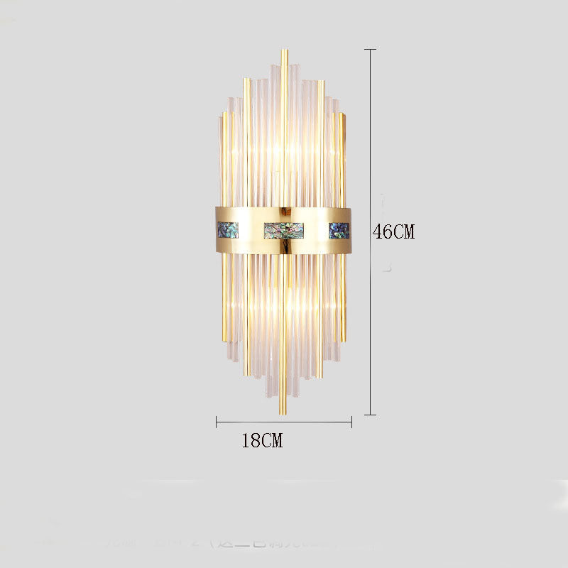 Auberis Acrylic Wall Light-Moonnatur