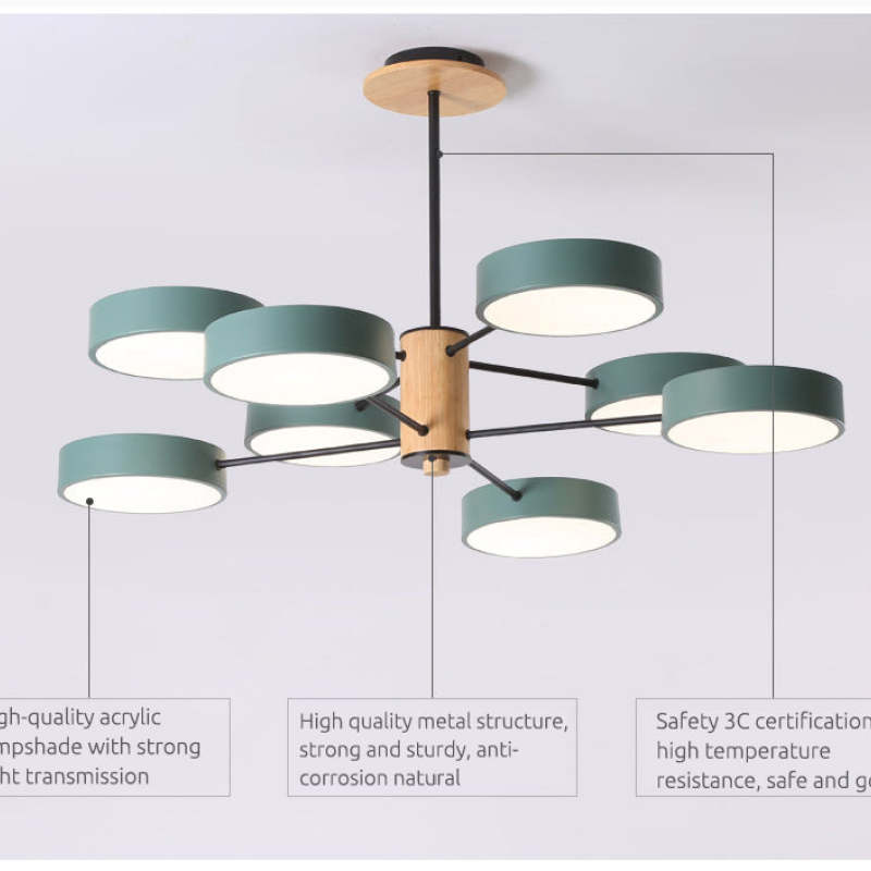 Ivreneth Metal Pendant Light-Moonnatur