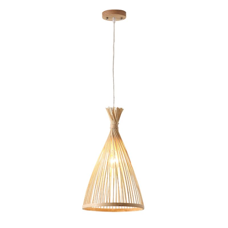 Verrenrose Bamboo Pendant Light-Moonnatur